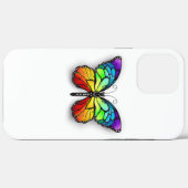 Rainbow-Schmetterling Monarch Case-Mate iPhone Hülle (Rückseite (Horizontal))