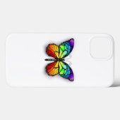Rainbow-Schmetterling Monarch Case-Mate iPhone Hülle (Rückseite (Horizontal))