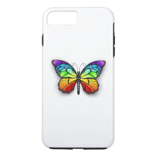 Rainbow-Schmetterling Monarch Case-Mate iPhone Hülle (Rückseite)