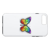 Rainbow-Schmetterling Monarch Case-Mate iPhone Hülle (Rückseite (Horizontal))