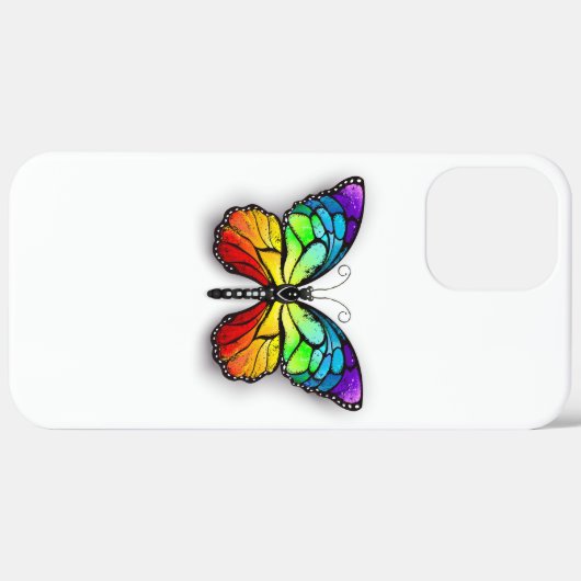 Rainbow-Schmetterling Monarch Case-Mate iPhone Hülle (Rückseite / Rechts)