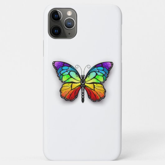 Rainbow-Schmetterling Monarch Case-Mate iPhone Hülle (Rückseite)