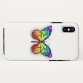 Rainbow-Schmetterling Monarch Case-Mate iPhone Hülle (Rückseite (Horizontal))