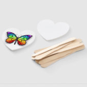 Rainbow-Schmetterling Monarch Fächer (Non-assembled)