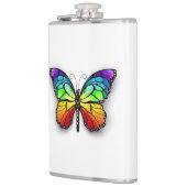 Rainbow-Schmetterling Monarch Flachmann (Links)