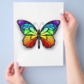 Rainbow-Schmetterling Monarch Flyer (Hand)
