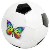 Rainbow-Schmetterling Monarch Fußball (Dreiviertel)