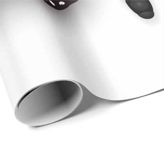 Rainbow-Schmetterling Monarch Geschenkpapier (Rolleneckpunkt)