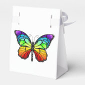 Rainbow-Schmetterling Monarch Geschenkschachtel (Rückseite)