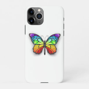 Rainbow-Schmetterling Monarch iPhone 11Pro Hülle