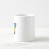 Rainbow-Schmetterling Monarch Kaffeetasse (Mittel)