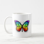 Rainbow-Schmetterling Monarch Kaffeetasse (Links)