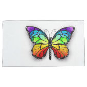 Rainbow-Schmetterling Monarch Kissenbezug (Vorderseite-Rechts)