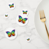 Rainbow-Schmetterling Monarch Konfetti (Gruppe)