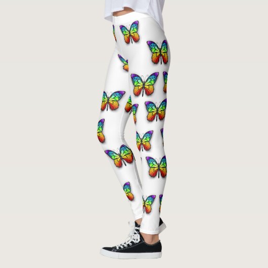 Rainbow-Schmetterling Monarch Leggings (Links)