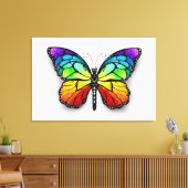 Rainbow-Schmetterling Monarch Leinwanddruck (Insitu (Wohnzimmer))
