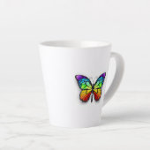 Rainbow-Schmetterling Monarch Milchtasse (Rechte Ecke)