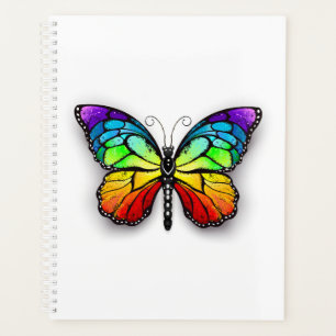 Rainbow-Schmetterling Monarch Planer