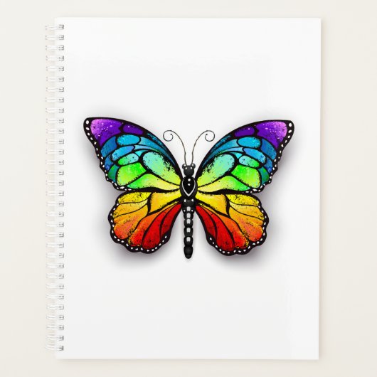 Rainbow-Schmetterling Monarch Planer (Vorderseite)