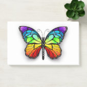 Rainbow-Schmetterling Monarch Post-it Klebezettel (Büro)