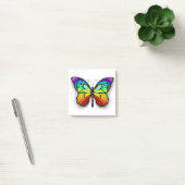 Rainbow-Schmetterling Monarch Post-it Klebezettel (Büro)