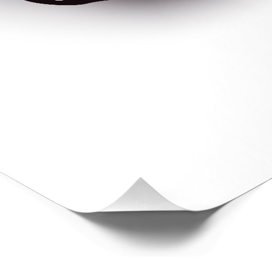 Rainbow-Schmetterling Monarch Poster (Ecke)