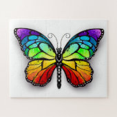 Rainbow-Schmetterling Monarch Puzzle (Horizontal)