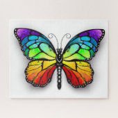 Rainbow-Schmetterling Monarch Puzzle (Horizontal)