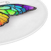 Rainbow-Schmetterling Monarch Schneidebrett (Ecke)