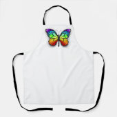 Rainbow-Schmetterling Monarch Schürze (Vorderseite)