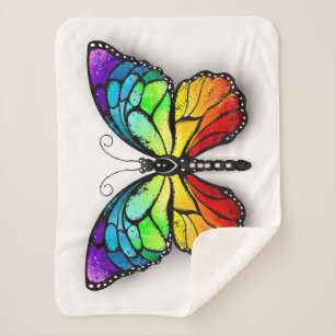 Rainbow-Schmetterling Monarch Sherpadecke