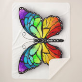 Rainbow-Schmetterling Monarch Sherpadecke (Vorderseite)