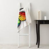 Rainbow-Schmetterling Monarch Sherpadecke (Beispiel)