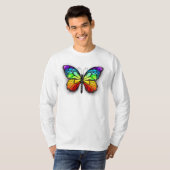 Rainbow-Schmetterling Monarch T-Shirt (Vorne ganz)