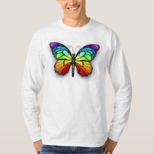 Rainbow-Schmetterling Monarch T-Shirt