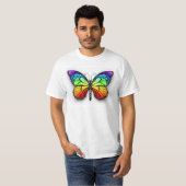 Rainbow-Schmetterling Monarch T-Shirt (Vorne ganz)