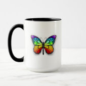 Rainbow-Schmetterling Monarch Tasse (Links)