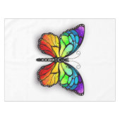 Rainbow-Schmetterling Monarch Tischdecke (Vorderseite (Horizontal))