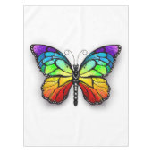Rainbow-Schmetterling Monarch Tischdecke (Vorderseite)