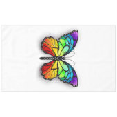 Rainbow-Schmetterling Monarch Tischdecke (Vorderseite (Horizontal))