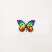 Rainbow-Schmetterling Monarch Yogamatte (Vorderseite (Horizontal))