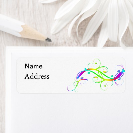 Rainbow-Schnörkel (Insitu)