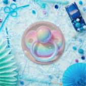 Rainbow Schnuller Teller (Party)