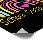Rainbow School Social Worker Poster (Ecke)
