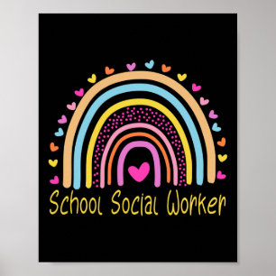 Rainbow School Social Worker Poster