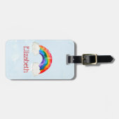 Rainbow School Sport Gepäcktasche Tag Gepäckanhänger (Vorderseite horizontal)