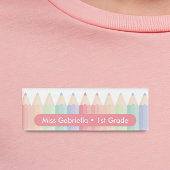 Rainbow School Teacher Namenschild