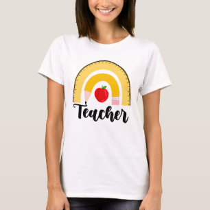 Rainbow School versorgt Lehrerin Frau T-Shirt