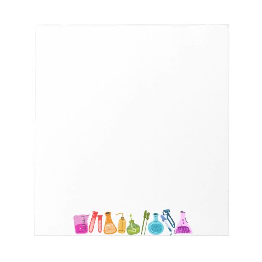 Rainbow Science Notepad Notizblock (Vorderseite)