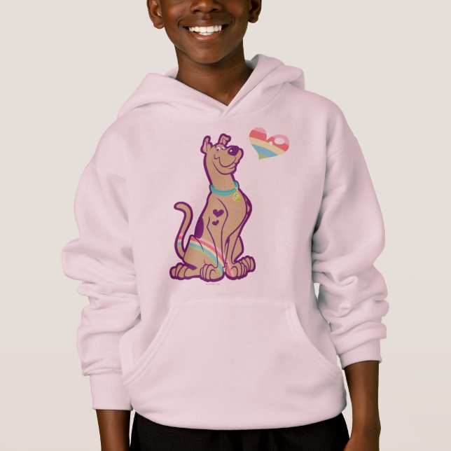 Rainbow Scooby-Doo Hoodie (Vorderseite)